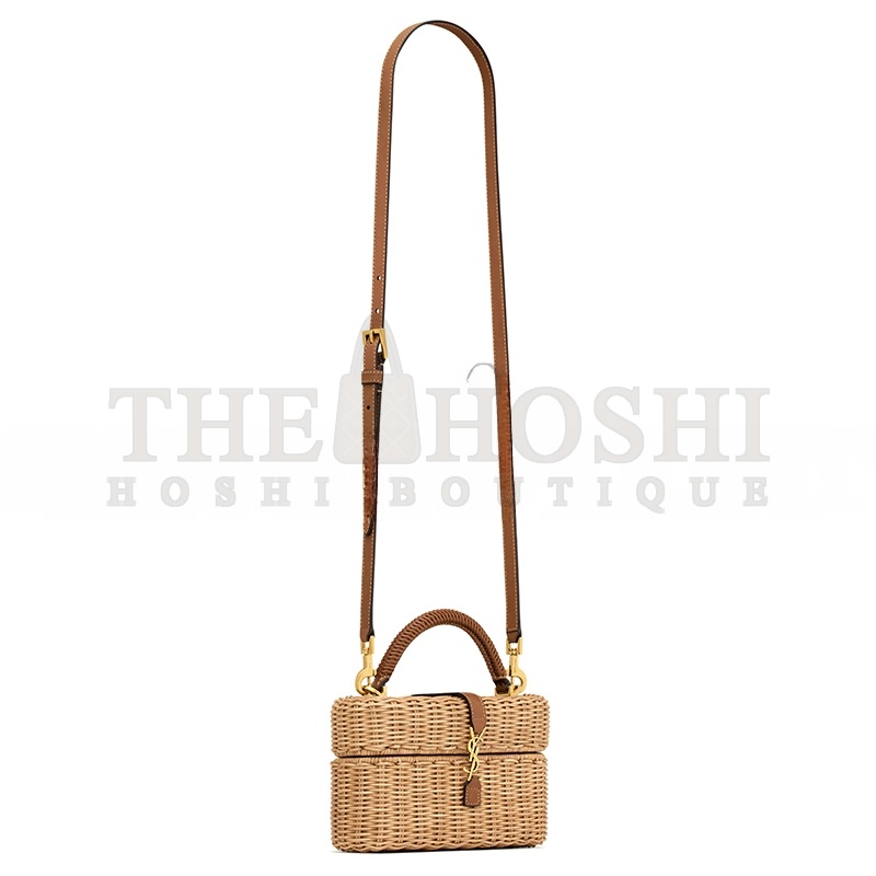 Y51 GABY VANITY BAG IN OSIER 837987GAAFV2080 (18*11*6.5cm) Master Quality